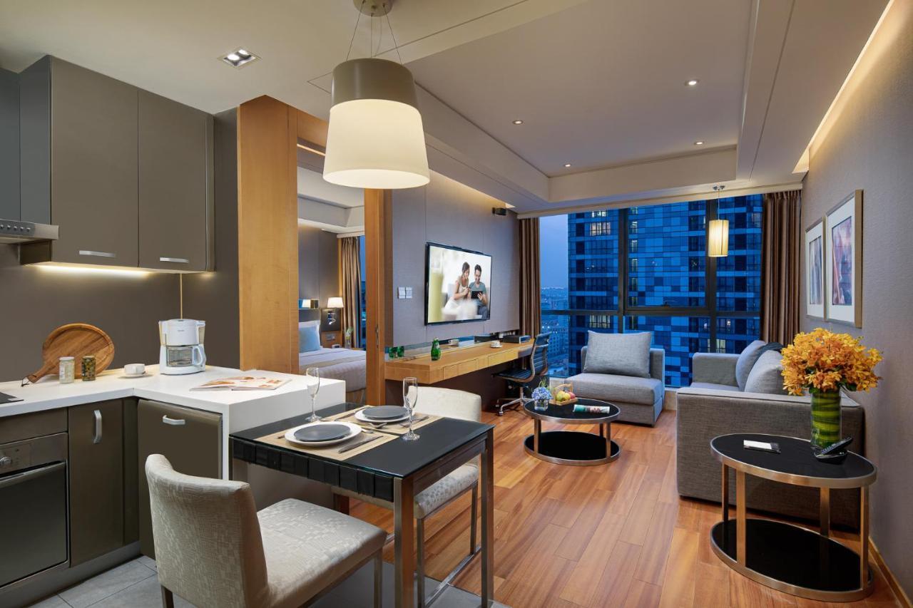 Ascott Raffles City Pechino Esterno foto