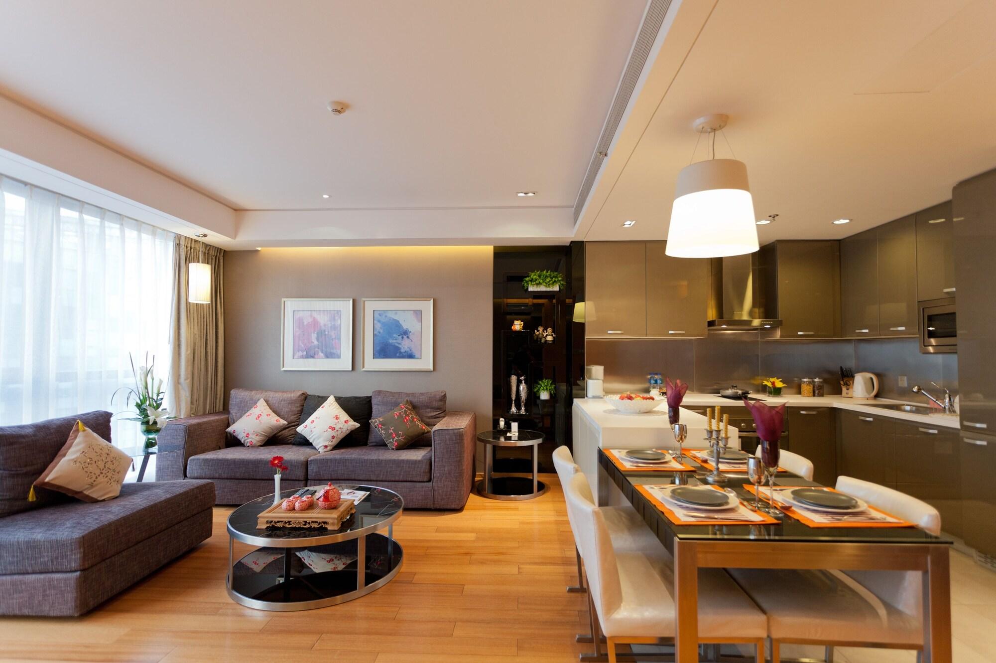 Ascott Raffles City Pechino Esterno foto