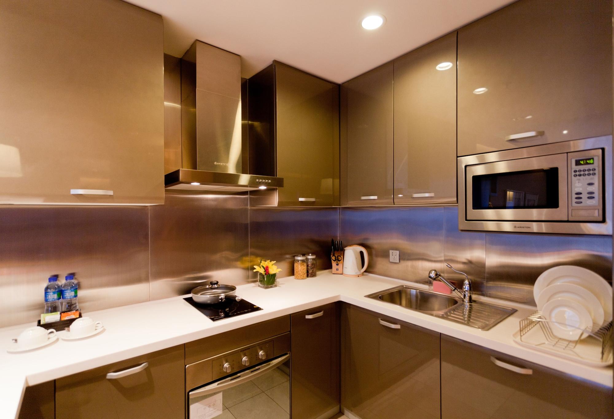 Ascott Raffles City Pechino Esterno foto