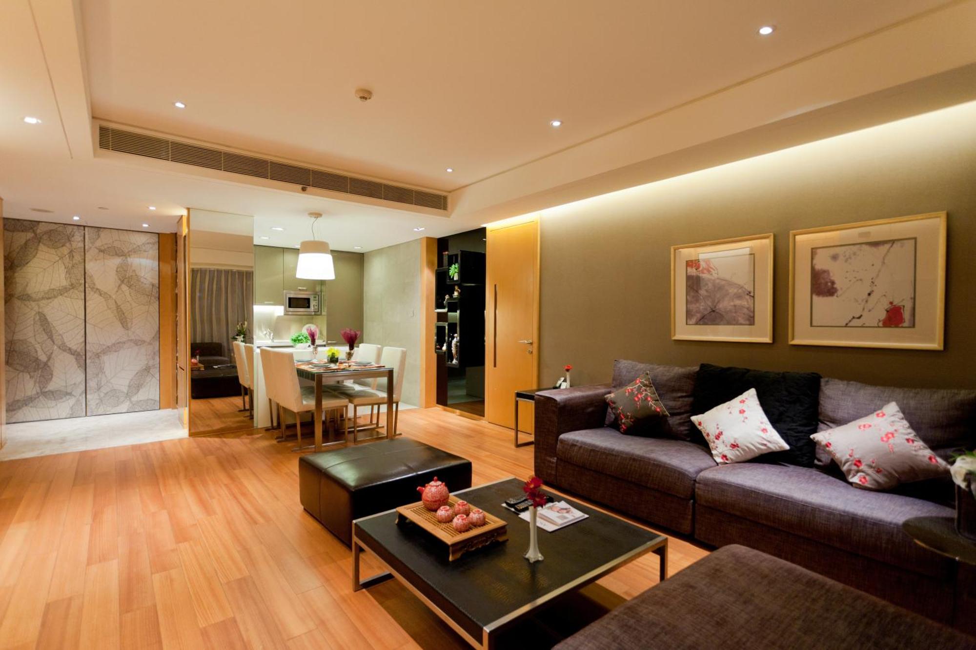Ascott Raffles City Pechino Esterno foto